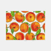 Couverture Polaire Oranges (Devant (Horizontal))