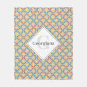 Couverture Polaire Oranges D'Été De La Mer Égée Et Ventilateurs De Ci (Devant)