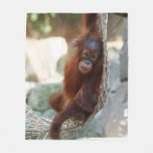 Couverture Polaire OrangUtan 001 (Devant)