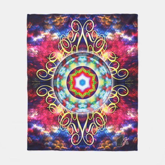 Couverture Polaire Orbz Kaleid (Devant)