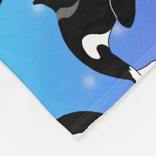 Couverture Polaire Orca Killer Whale (Coin)