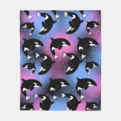 Couverture Polaire Orca Killer Whale (Devant)