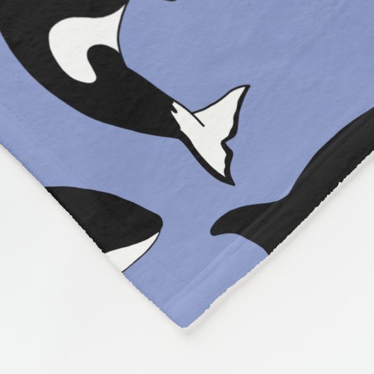 Couverture Polaire Orca Killer Whale (Coin)