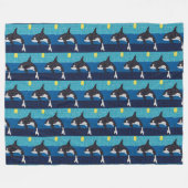 Couverture Polaire Orca - Plaid Flanelle (Devant (Horizontal))