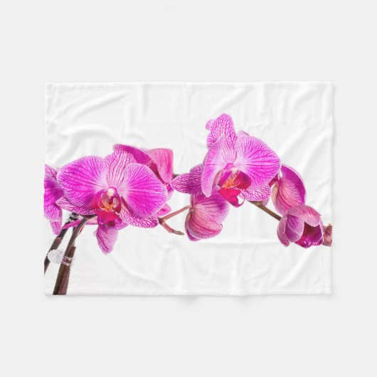 Couverture Polaire Orchidée (Devant (Horizontal))