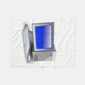 Couverture Polaire Ordinateur de bureau (Devant (Horizontal))
