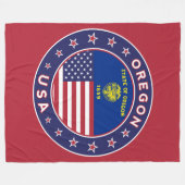 Couverture Polaire Oregon (Devant (Horizontal))