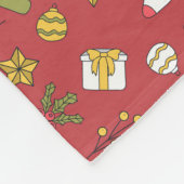 Couverture Polaire oreiller de lancement de noël (Coin)