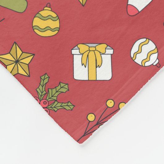 Couverture Polaire oreiller de lancement de noël (Coin)