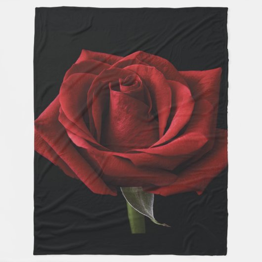 Couverture Polaire oreiller rouge (Devant)