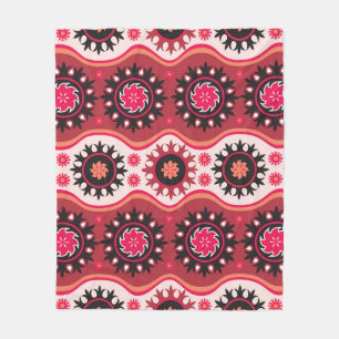 Couverture Polaire Oriental Traditionnel : Conception Ornementale San