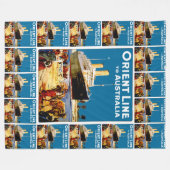 Couverture Polaire Orienter la ligne vers l'Australie (Devant (Horizontal))