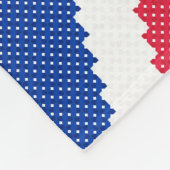 Couverture Polaire Original cross-stitch design Union Jack (Coin)