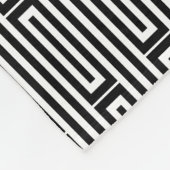 Couverture Polaire Origine ethnique abstraite (Coin)