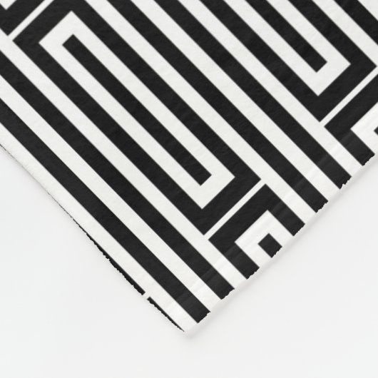 Couverture Polaire Origine ethnique abstraite (Coin)