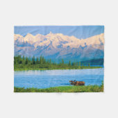 Couverture Polaire Orignal dans le lac Wonder (Devant (Horizontal))