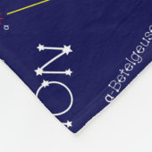 Couverture Polaire Orion de constellation de l'hémisphère nord (Coin)