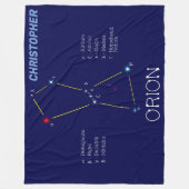 Couverture Polaire Orion de constellation de l'hémisphère nord (Devant)