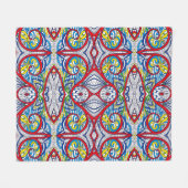 Couverture Polaire Ornamental Tribal Seamless pattern. Illustration.  (Devant (Horizontal))