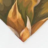 Couverture Polaire Ornat Vintages, Roses, Oiseaux. (Coin)