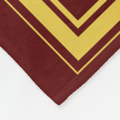 Couverture Polaire Ornement floral oriental (Coin)