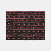 Couverture Polaire Ornements cassés par Krampus (Devant (Horizontal))