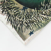 Couverture Polaire Ornements de Noël (Coin)