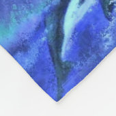 Couverture Polaire Orques en Pleine lune - Dessin d'art (Coin)