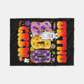 Couverture Polaire Ortho Boo Crew Ortho Nurse Funny Halloween (Devant (Horizontal))