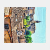 Couverture Polaire Orvieto Italie Hillside (Devant (Horizontal))