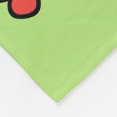 Couverture Polaire Oscar "I Love Trash" Valentine (Coin)