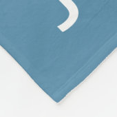 Couverture Polaire Oscar le visage du Tétras | Ajouter Votre Nom (Coin)