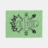Couverture Polaire Oscar the Grouch Skate Logo - Aggro 1969 (Devant (Horizontal))