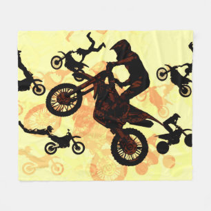 Couverture Polaire Oser voler - Motocross Stunts