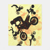 Couverture Polaire Oser voler - Motocross Stunts (Devant)