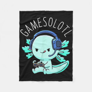 Couverture Polaire Otaku Lifestyle Threads Shirt Co. Gamesolotl Axolo