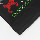 Couverture Polaire Otter Christmas Lights Santa Costume Ugly Xmas Swe (Coin)