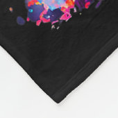 Couverture Polaire Otter Katana Cyberpunk Neon Samurai Japanese Art  (Coin)