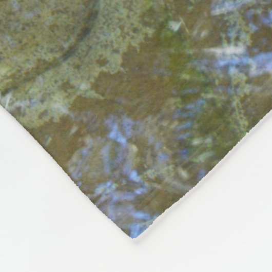 Couverture Polaire Otters Drinking, Medium Fleece Blanket (Coin)