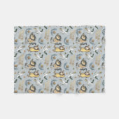 Couverture Polaire Où les choses sauvages sont Motifs (Devant (Horizontal))