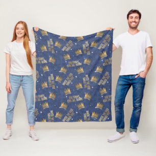 Couverture Polaire Où les choses sauvages sont Motifs de la Couronne 
