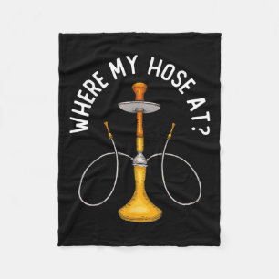 Couverture Polaire Où Ma Hotte À Funny Hookah Fumer De La Shisha Fumé