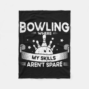 Couverture Polaire Où mes compétences ne sont pas Spare Bowling Playe