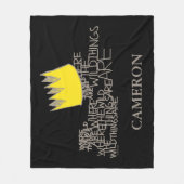 Couverture Polaire Où sont les choses sauvages | Couronne | Ajouter V (Devant)