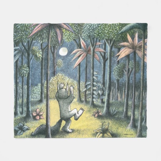 Couverture Polaire Où Sont Les Choses Sauvages | Scène 6 (Devant (Horizontal))