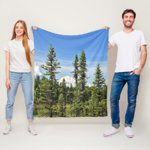 Couverture Polaire Ouatine 50x60 couvrant du bâti Denali