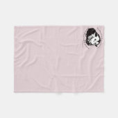 Couverture Polaire Ouatine Blankie par MOI perle (Devant (Horizontal))