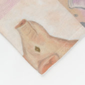 Couverture Polaire Ouatine de collage de porcelet (Coin)