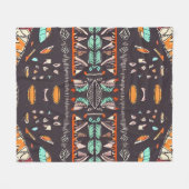 Couverture Polaire Ouest bohème (Devant (Horizontal))