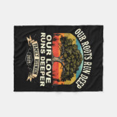 Couverture Polaire Our Roots Run Deep Family Reunion 2025 Gift  (Devant (Horizontal))